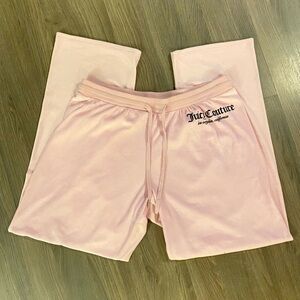 Juicy Couture Light Pink Velevet Pants